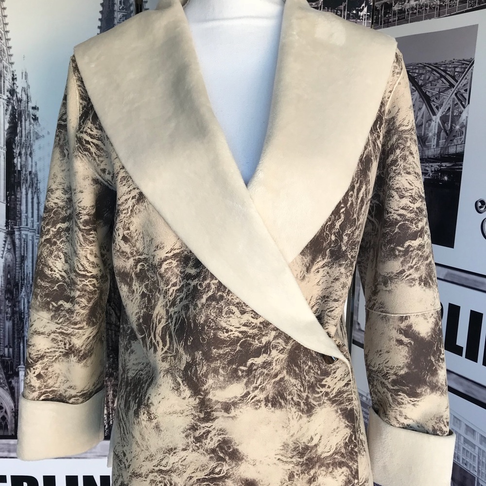 Jane Story Faux Suede jacket Coat